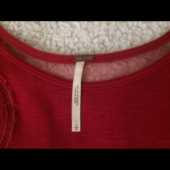 Stunning Free People Red Sexy Cutout dress - Picture 3 of 7